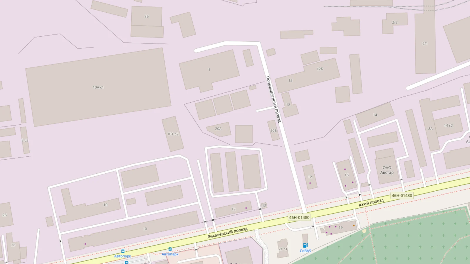 Карта проезда: Долгопрудный, улица Жуковского, 1 (OpenStreetMap)